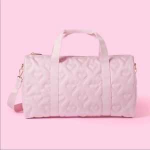 NWT Stoney Clover Lane x Target Quilted Heart Duffle Bag